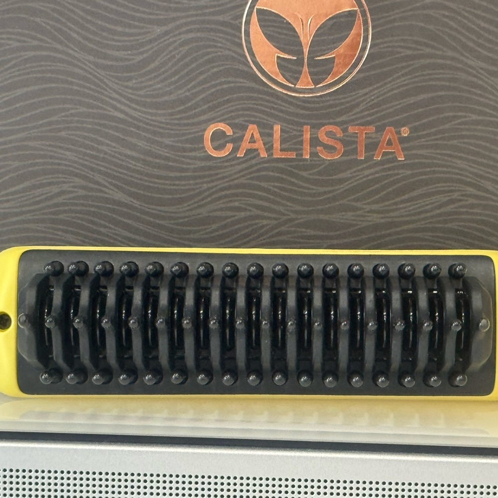 Calista TrianglPro Heated Detailer Brush ( Marigold) - Picture 8 of 8